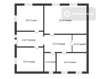 121.8 м², 3-комнатный дом, 10 соток, 122 м², изображение - 16