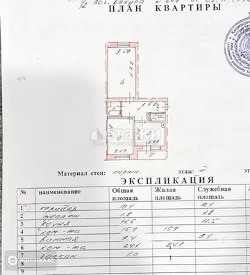 68 м², 2-комнатная квартира, этаж 3 из 5, 68 м², изображение - 7
