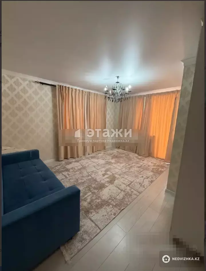 51 м², 1-комнатная квартира, этаж 8 из 10, 51 м², изображение - 1