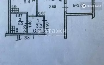 2-комнатная квартира, этаж 6 из 6, 49 м²
