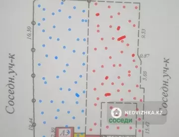 3-комнатная часть дома, 6 соток, 63 м²