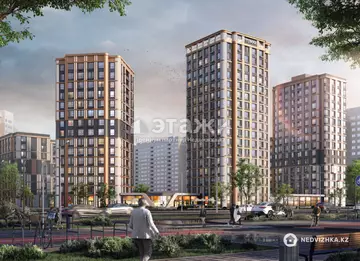1-комнатная квартира, этаж 15 из 16, 41 м²