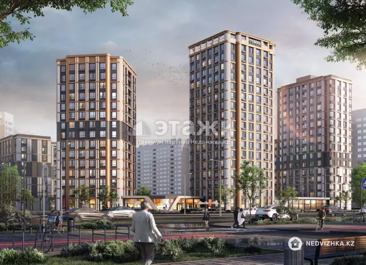 41.25 м², 1-комнатная квартира, этаж 15 из 16, 41 м², изображение - 1