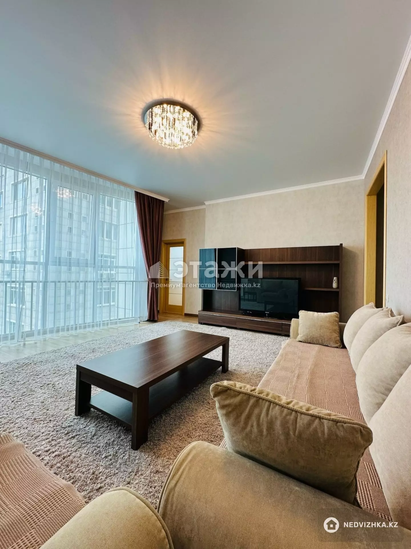 92 м², 2-комнатная квартира, этаж 6 из 20, 92 м², на длительный срок, изображение - 1