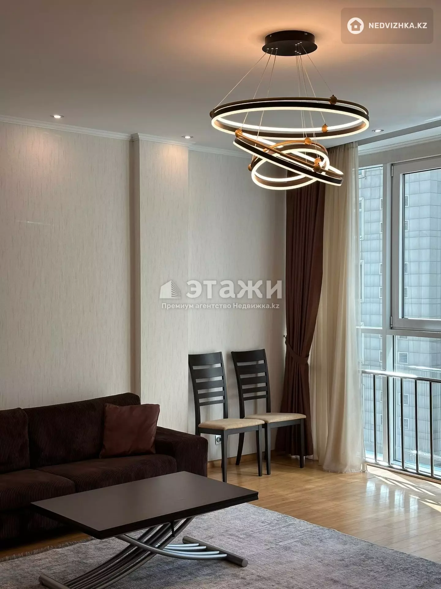 92 м², 2-комнатная квартира, этаж 6 из 20, 92 м², на длительный срок, изображение - 1