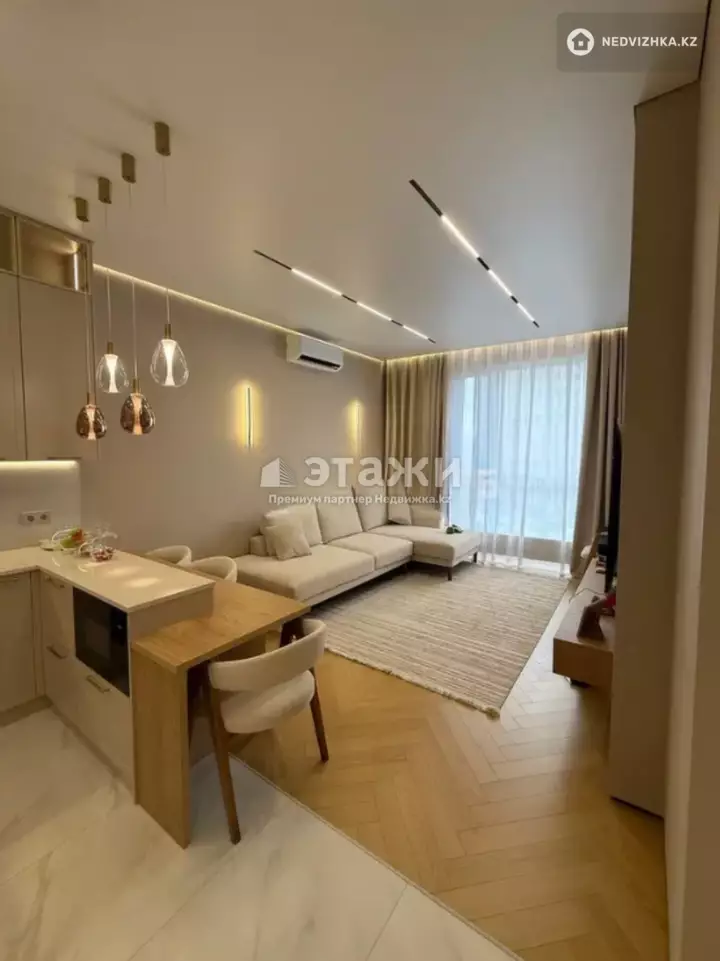 55 м², 2-комнатная квартира, этаж 7 из 21, 55 м², изображение - 1