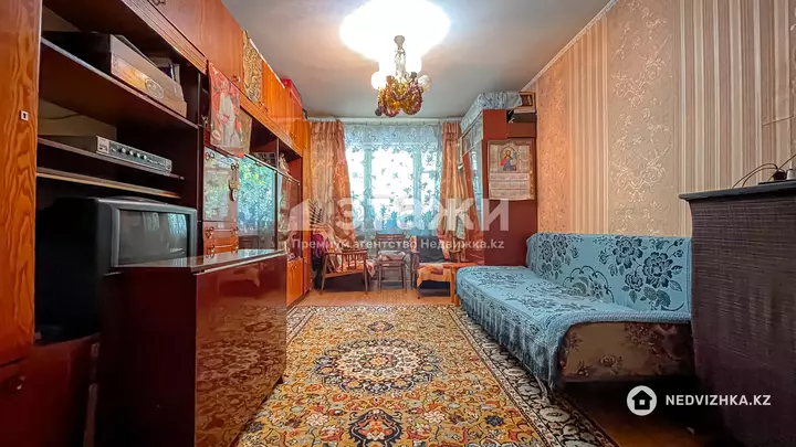 44.7 м², 2-комнатная квартира, этаж 1 из 4, 45 м², изображение - 1