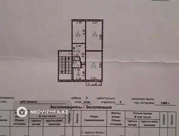 61.5 м², 3-комнатная квартира, этаж 2 из 5, 62 м², изображение - 11