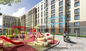 1-комнатная квартира, этаж 4 из 10, 46 м²