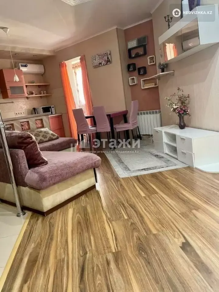 50 м², 1-комнатная квартира, этаж 10 из 25, 50 м², изображение - 1
