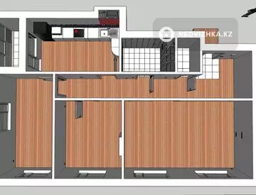 85.1 м², 3-комнатная квартира, этаж 5 из 6, 85 м², изображение - 6