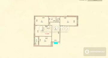 96.7 м², 3-комнатная квартира, этаж 10 из 12, 97 м², изображение - 34