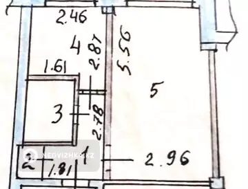 30 м², 1-комнатная квартира, этаж 4 из 5, 30 м², изображение - 17