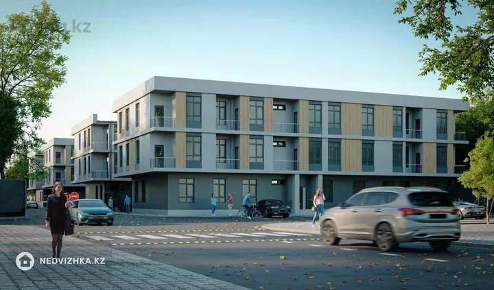 41.9 м², 2-комнатная квартира, этаж 3 из 3, 42 м², изображение - 1