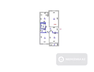 80.7 м², 3-комнатная квартира, этаж 1 из 9, 81 м², изображение - 9