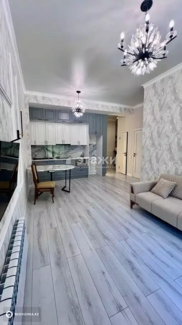 51.6 м², 2-комнатная квартира, этаж 2 из 3, 52 м², изображение - 1