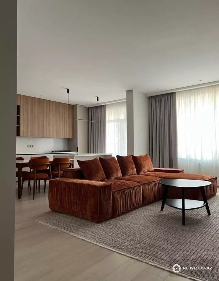 63 м², 2-комнатная квартира, этаж 15 из 22, 63 м², посуточно, изображение - 1