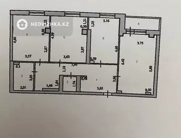 100 м², 3-комнатная квартира, этаж 13 из 14, 100 м², изображение - 15