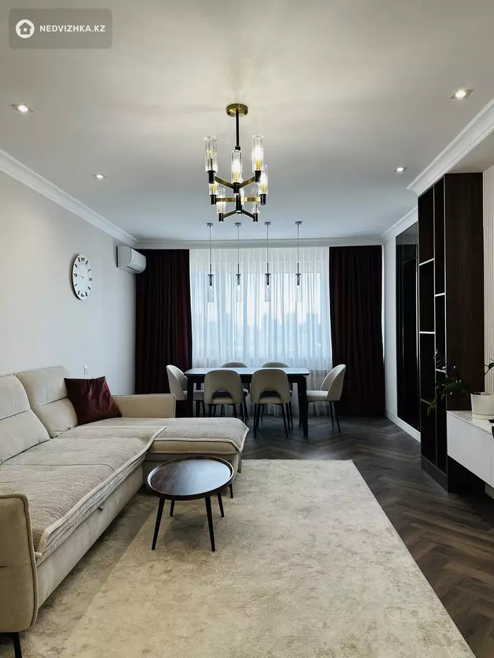97 м², 3-комнатная квартира, этаж 12 из 24, 97 м², на длительный срок, изображение - 1
