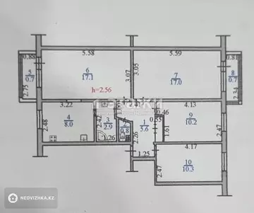 74 м², 4-комнатная квартира, этаж 3 из 5, 74 м², изображение - 36