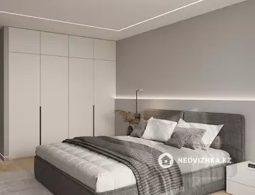 2-комнатная квартира, этаж 4 из 10, 53 м², по часам