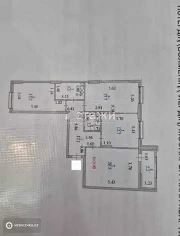 88 м², 3-комнатная квартира, этаж 5 из 16, 88 м², изображение - 11