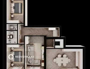 120.62 м², 3-комнатная квартира, этаж 7 из 7, 121 м², изображение - 7