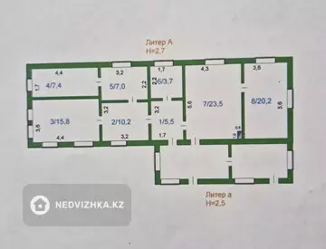5-комнатный дом, 28.6 соток, 93 м²
