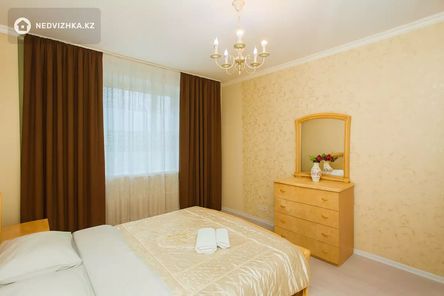 70 м², 2-комнатная квартира, этаж 10 из 15, 70 м², посуточно, изображение - 0