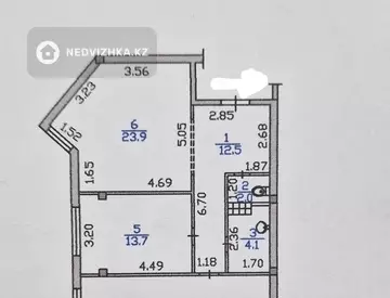79 м², 3-комнатная квартира, этаж 2 из 10, 79 м², изображение - 11