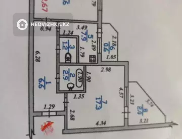 52 м², 2-комнатная квартира, этаж 9 из 10, 52 м², изображение - 10
