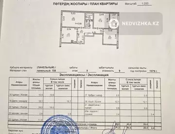 71 м², 3-комнатная квартира, этаж 9 из 9, 71 м², изображение - 33