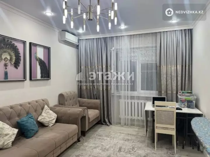 62 м², 2-комнатная квартира, этаж 8 из 8, 62 м², изображение - 1