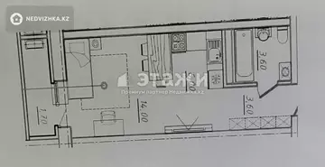 31 м², 1-комнатная квартира, этаж 4 из 6, 31 м², изображение - 30