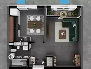 38 м², 1-комнатная квартира, этаж 9 из 16, 38 м², изображение - 9