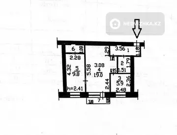 45 м², 2-комнатная квартира, этаж 3 из 5, 45 м², изображение - 30