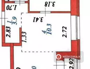 45 м², 2-комнатная квартира, этаж 6 из 9, 45 м², изображение - 8