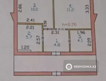 35.8 м², 1-комнатная квартира, этаж 2 из 3, 36 м², изображение - 5