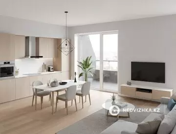 2-комнатная квартира, этаж 2 из 25, 95 м²