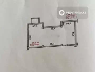 Помещение, этаж 1 из 3, 53 м²
