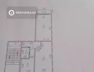 2-комнатная квартира, этаж 5 из 5, 49 м²