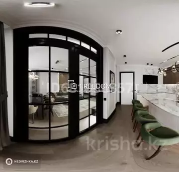 4-комнатная квартира, этаж 8 из 9, 135 м²