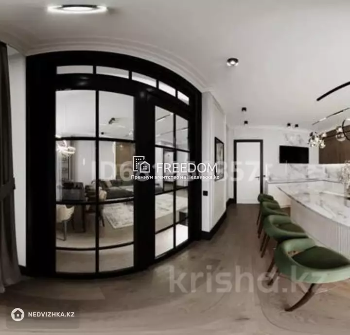135 м², 4-комнатная квартира, этаж 8 из 9, 135 м², изображение - 1