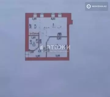 43 м², 2-комнатная квартира, этаж 10 из 10, 43 м², изображение - 6
