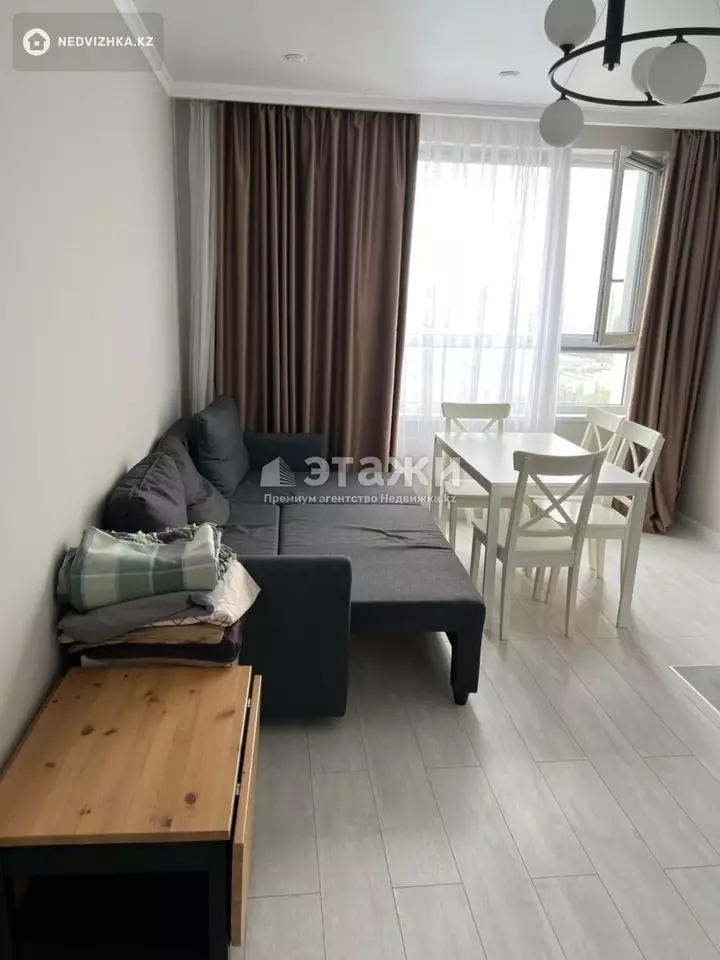 50 м², 2-комнатная квартира, этаж 13 из 17, 50 м², на длительный срок, изображение - 1