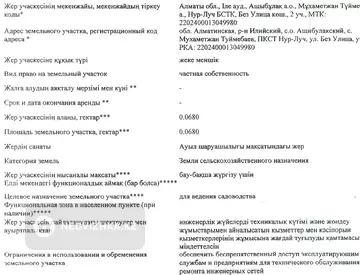 Участок 6.8 соток