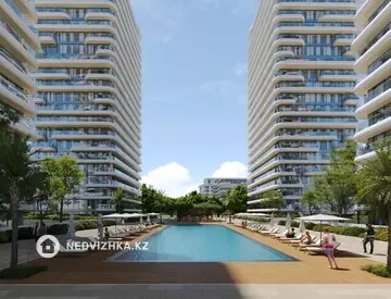 1-комнатная квартира, этаж 15 из 24, 53 м²
