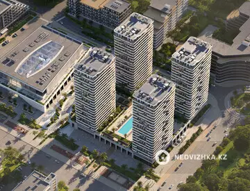1-комнатная квартира, этаж 15 из 24, 53 м²