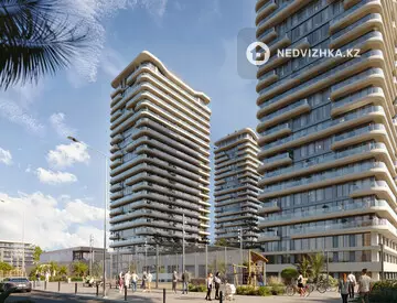 1-комнатная квартира, этаж 15 из 24, 53 м²