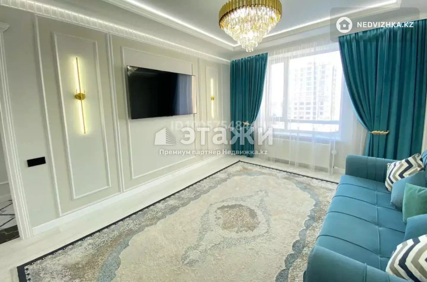 80 м², 3-комнатная квартира, этаж 12 из 12, 80 м², изображение - 1